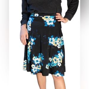 Floral Mid Length Skirt